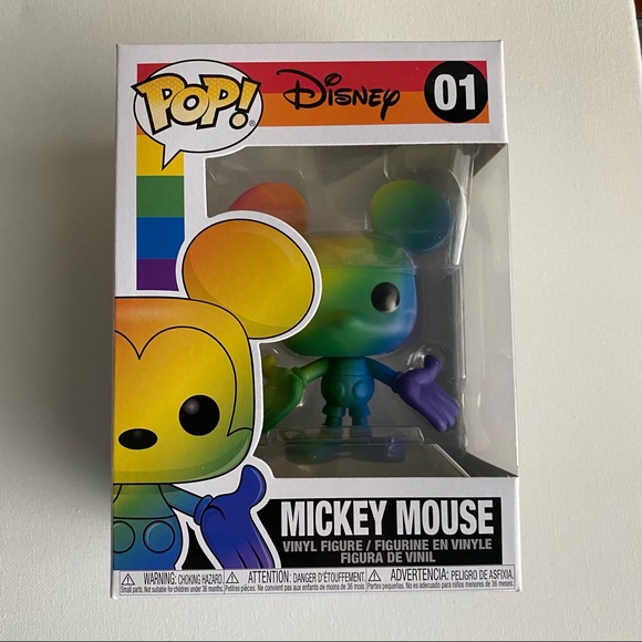 SOLD Rainbow Mickey Mouse Funko Pop! Disney 01